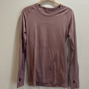 lululemon | Swiftly Tech Long-Sleeve Shirt | Hip Length | size 10